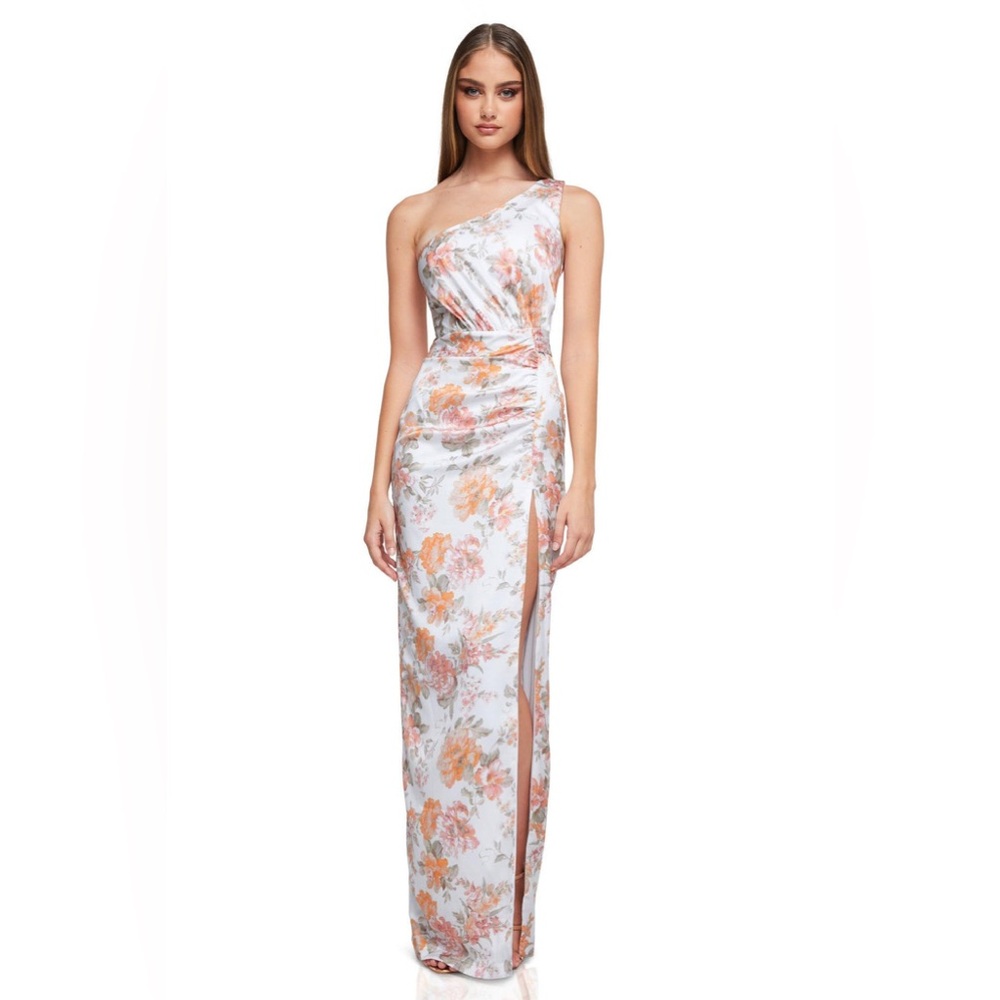 NWT Nookie Utopia White Floral Gown - Large